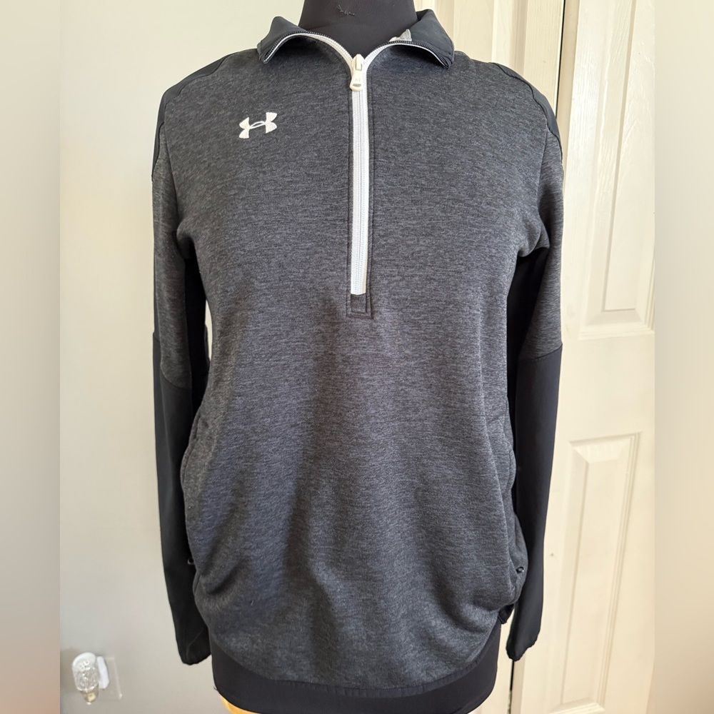 Under Armour Gray Quarter-Zip Pullover